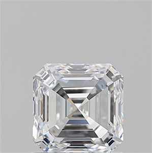 Foto Diamante Natural 1.05 quilates, Asscher , Color E, claridad VVS1 y certificado GIA de