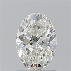 Picture of Natural Diamond 1.02 Carats, Oval with  Cut, J Color, VVS1 Clarity and Certified by GIA