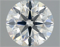 Natural Diamond 0.80 Carats, Round with Excellent Cut, I Color, SI1 Clarity and Certified by GIA