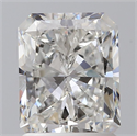 Diamante Natural 1.71 quilates, Radiante , Color F, claridad SI2 y certificado GIA