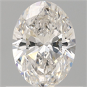 Diamante Natural 0.60 quilates, Ovalado , Color G, claridad SI1 y certificado GIA