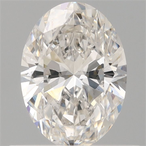 Foto Diamante Natural 0.60 quilates, Ovalado , Color G, claridad SI1 y certificado GIA de