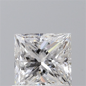 Picture of Natural Diamond 0.82 Carats, Princess with  Cut, D Color, VS2 Clarity and Certified by GIA