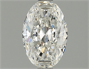 Natural Diamond 1.01 Carats, Oval with  Cut, G Color, VVS2 Clarity and Certified by GIA