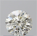 Diamante Natural 0.45 quilates, Redondo , Color L, claridad SI2 y certificado GIA