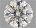Natural Diamond 0.90 Carats, Round with Excellent Cut, G Color, VS2 Clarity and Certified by IGI