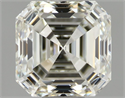 Diamante Natural 1.00 quilates, Asscher , Color I, claridad SI1 y certificado IGI
