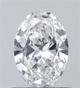Foto Diamante Natural 0.70 quilates, Ovalado , Color E, claridad VS2 y certificado GIA de