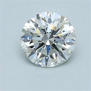 Foto Diamante Natural 1.36 quilates, Redondo , Color G, claridad IF y certificado IGI de
