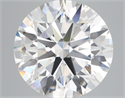 Del inventario de diamantes de laboratorio, 7.52 quilates, Redondo , Color G, claridad VS2 y certificado IGI