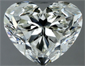 Natural Diamond 2.01 Carats, Heart with  Cut, I Color, SI1 Clarity and Certified by IGI