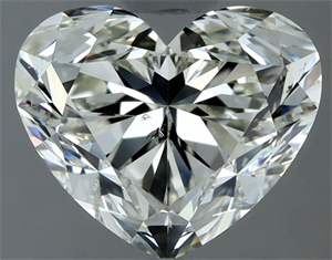 Picture of Natural Diamond 2.01 Carats, Heart with  Cut, I Color, SI1 Clarity and Certified by IGI