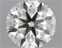 Natural Diamond 0.41 Carats, Round with Very Good Cut, J Color, SI2 Clarity and Certified by GIA