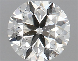 Picture of Natural Diamond 0.41 Carats, Round with Very Good Cut, J Color, SI2 Clarity and Certified by GIA