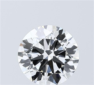 Picture of Lab Grown Diamond 2.00 Carats, Round with Excellent Cut, D Color, VVS1 Clarity and Certified by IGI