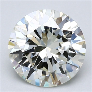 Foto Diamante Natural 2.04 quilates, Redondo , Color K, claridad VVS1 y certificado GIA de