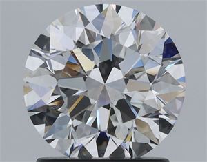 Foto Diamante Natural 1.50 quilates, Redondo , Color F, claridad VS2 y certificado GIA de