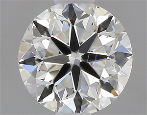 Picture of Natural Diamond 0.50 Carats, Round with Very Good Cut, I Color, VS1 Clarity and Certified by GIA