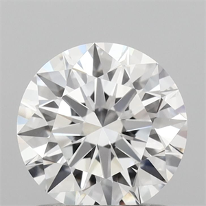 Picture of Lab Grown Diamond 1.09 Carats, Round with Ideal Cut, D Color, VVS2 Clarity and Certified by IGI