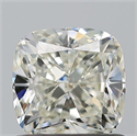 Diamante Natural 0.91 quilates, Del cojín , Color K, claridad VVS1 y certificado GIA