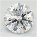Del inventario de diamantes de laboratorio, 2.06 quilates, Redondo , Color D, claridad IF y certificado IGI