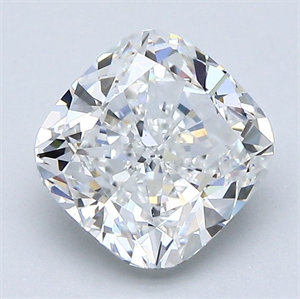 Foto Diamante Natural 2.20 quilates, Del cojín , Color F, claridad VS2 y certificado GIA de