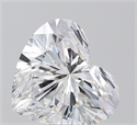 Natural Diamond 5.07 Carats, Heart with  Cut, E Color, SI1 Clarity and Certified by GIA