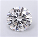 Del inventario de diamantes de laboratorio, 3.09 quilates, Redondo , Color D, claridad VVS1 y certificado IGI