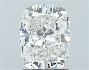 Foto Diamante Natural 1.50 quilates, Del cojín , Color I, claridad VVS2 y certificado GIA de