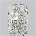 Natural Diamond 1.00 Carats, Radiant with  Cut, H Color, VS2 Clarity and Certified by GIA