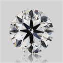 Natural Diamond 0.70 Carats, Round with Very Good Cut, D Color, VS1 Clarity and Certified by GIA