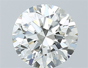 Picture of Natural Diamond 1.03 Carats, Round with Excellent Cut, K Color, VS1 Clarity and Certified by GIA