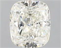 Natural Diamond 1.00 Carats, Cushion with  Cut, L Color, VS2 Clarity and Certified by GIA