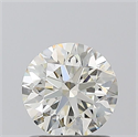 Natural Diamond 1.00 Carats, Round with Excellent Cut, K Color, VS2 Clarity and Certified by GIA