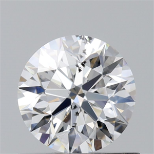 Foto Diamante Natural 0.71 quilates, Redondo , Color F, claridad I1 y certificado GIA de