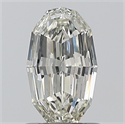 Natural Diamond 1.00 Carats, Oval with  Cut, J Color, VS2 Clarity and Certified by GIA