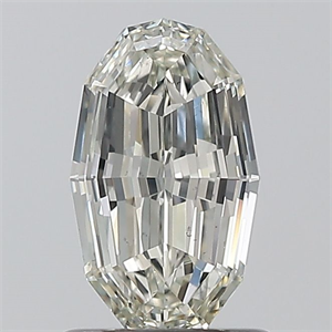 Picture of Natural Diamond 1.00 Carats, Oval with  Cut, J Color, VS2 Clarity and Certified by GIA