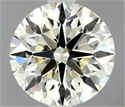 Diamante Natural 0.81 quilates, Redondo , Color L, claridad VVS2 y certificado IGI