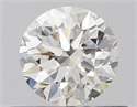 Natural Diamond 0.50 Carats, Round with Very Good Cut, H Color, VVS2 Clarity and Certified by GIA