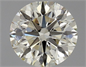 Natural Diamond 1.21 Carats, Round with Excellent Cut, J Color, VS2 Clarity and Certified by IGI