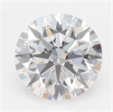 Lab Grown Diamond 1.59 Carats, Round with Ideal Cut, D Color, IF Clarity and Certified by IGI