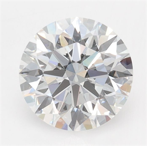 Picture of Lab Grown Diamond 1.59 Carats, Round with Ideal Cut, D Color, IF Clarity and Certified by IGI