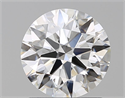 Diamante Natural 1.40 quilates, Redondo , Color F, claridad VVS2 y certificado GIA