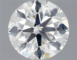 Picture of Natural Diamond 0.90 Carats, Round with Very Good Cut, I Color, VS2 Clarity and Certified by GIA