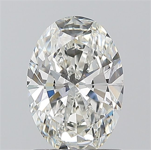 Foto Diamante Natural 1.00 quilates, Ovalado , Color H, claridad VS1 y certificado GIA de