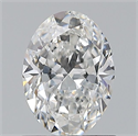 Diamante Natural 0.70 quilates, Ovalado , Color F, claridad VS2 y certificado GIA