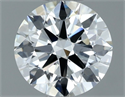 Natural Diamond 1.00 Carats, Round with Excellent Cut, H Color, SI1 Clarity and Certified by GIA