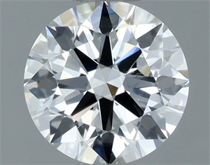 Picture of Natural Diamond 1.00 Carats, Round with Excellent Cut, H Color, SI1 Clarity and Certified by GIA