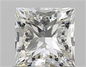 Natural Diamond 1.01 Carats, Princess with  Cut, J Color, VS1 Clarity and Certified by GIA