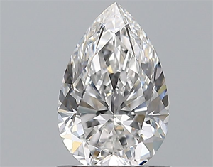 Foto Diamante Natural 0.90 quilates, De pera , Color E, claridad VS1 y certificado GIA de
